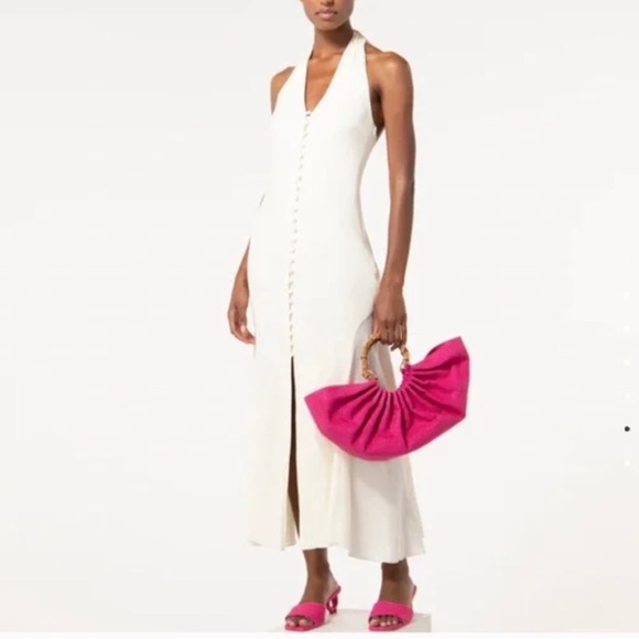 Cult Gaia Ynez Linen Blend Dress - Picture 4 of 5